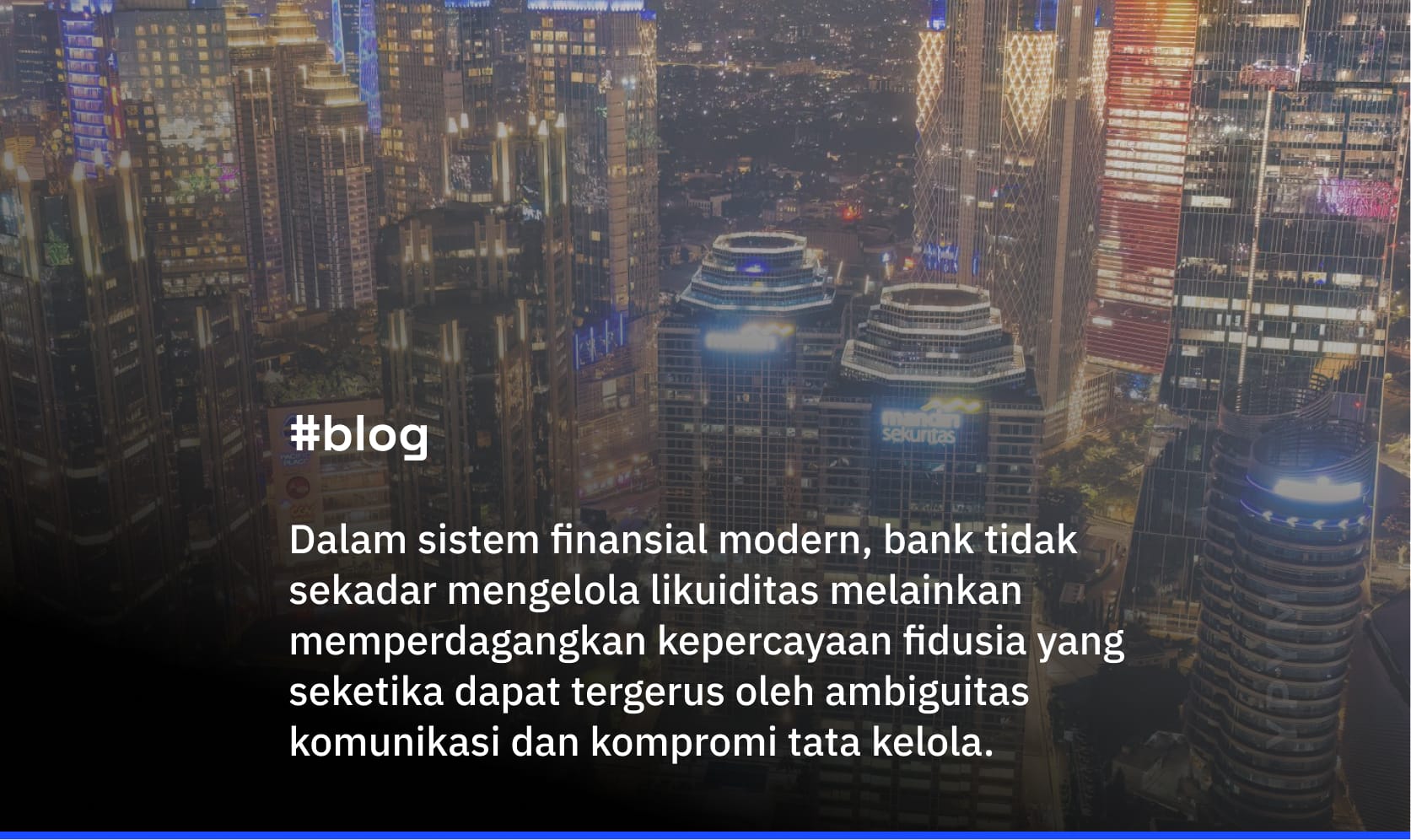 Anatomi Krisis Fidusia: Membaca Anomali Search Engine, Erosi Governance, dan Kalkulasi Modal di Balik Kasus Bank Mandiri
