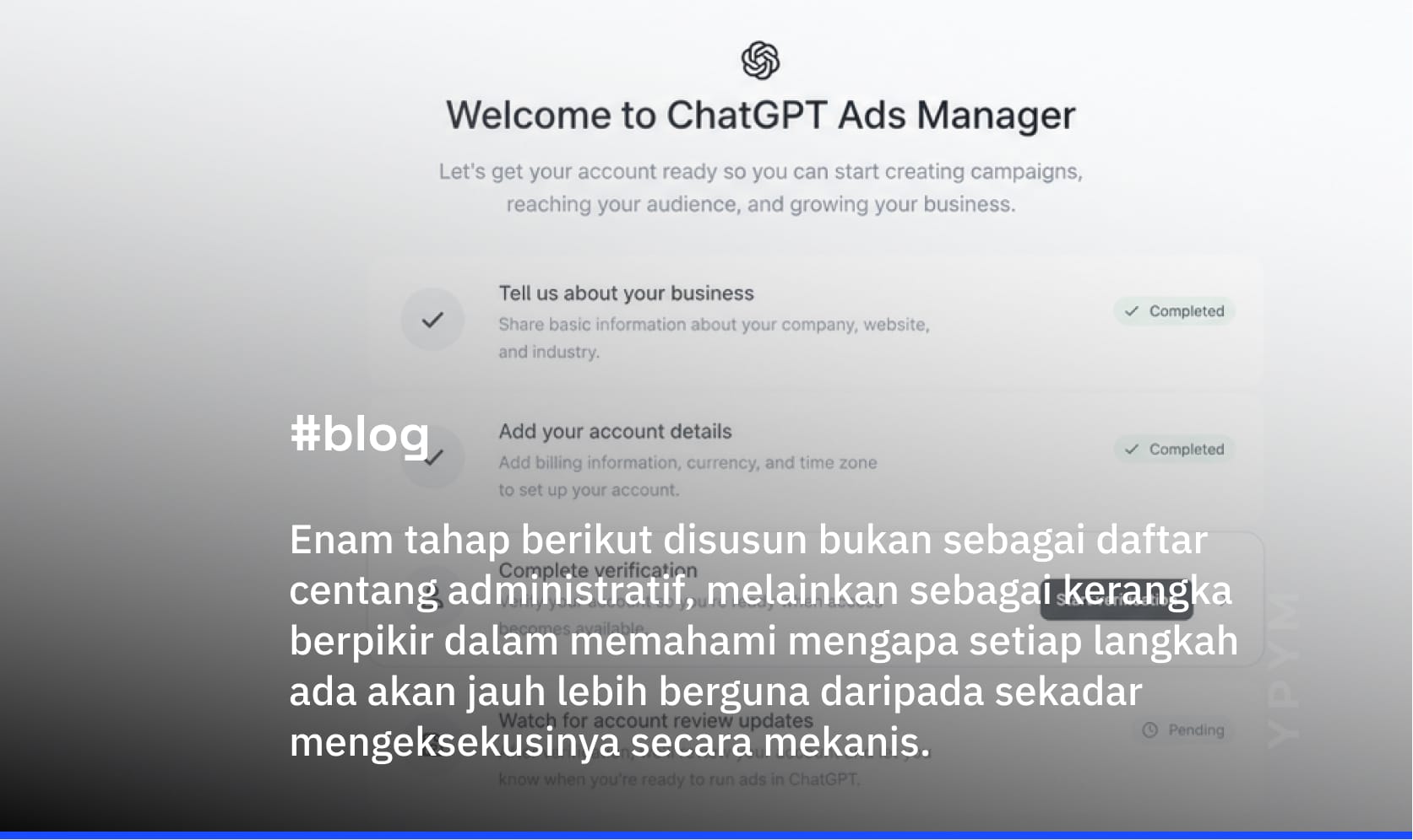Cara Iklan di ChatGPT. Panduan Lengkap Beriklan di ChatGPT Ads Manager